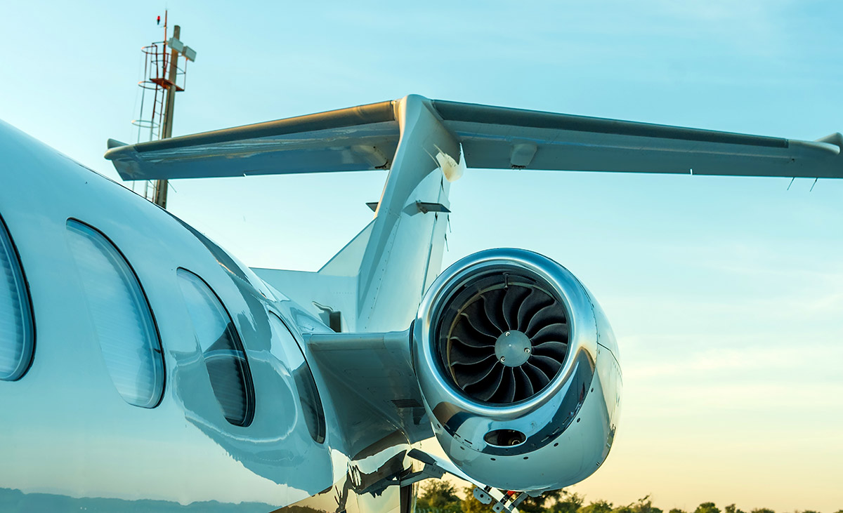 Privatjet Urlaub Chalet