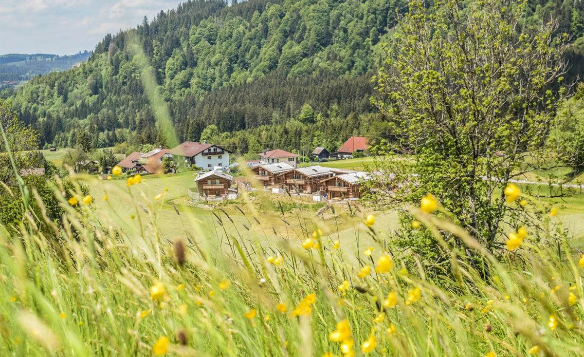 Aktivurlaub im Chalet mitten in der Natur