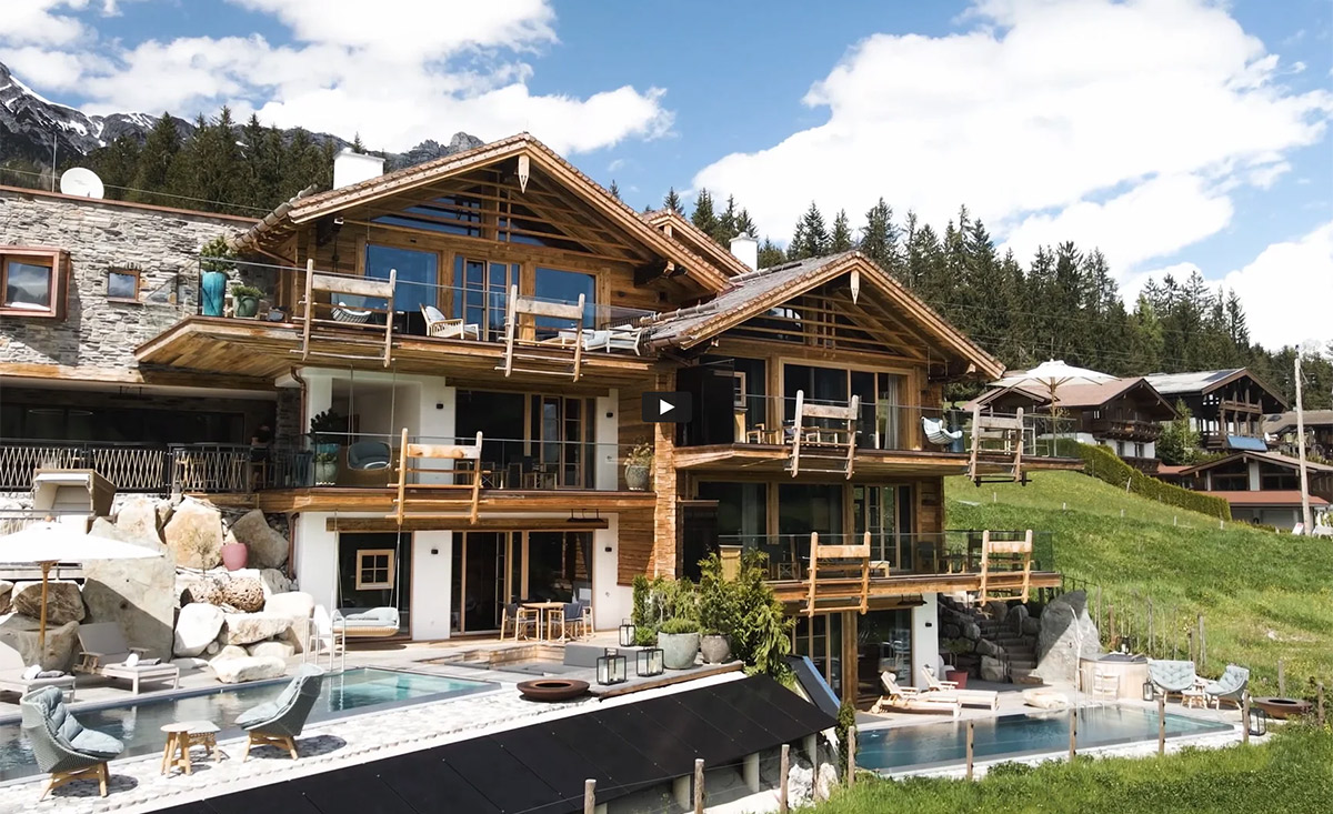 Video Lodges Salzburger Land SENHOOG Chalets Leogang